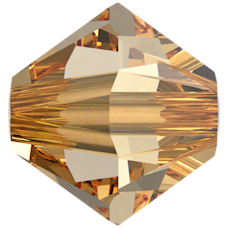 SWAROVSKI 5328 MM 5,0 CRYSTAL GOL.SHADOW