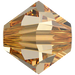 SWAROVSKI 5328 MM 5,0 CRYSTAL GOL.SHADOW