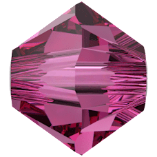 SWAROVSKI 5328 MM 4,0 FUCHSIA