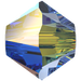 SWAROVSKI 5328 MM 4,0 LIGHT SAPPHIRE AB