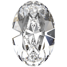 SWAROVSKI 4128 MM 6,0X 4,0 CRYSTAL F