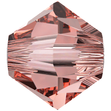 SWAROVSKI 5328 MM 4,0 ROSE PEACH