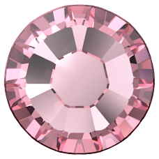 SWAROVSKI 2038 SS 10 LIGHT ROSE A HF