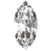 SWAROVSKI 4228 MM 4,0X 2,0 CRYSTAL F