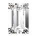 SWAROVSKI 4500 MM 3,0X 2,0 CRYSTAL F