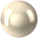 SWAROVSKI 5810 MM 5,0 CRYSTAL CREAMROSE LT. PEARL