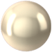 SWAROVSKI 5810 MM 4,0 CRYSTAL CREAM PEARL