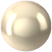 SWAROVSKI 5810 MM 5,0 CRYSTAL CREAM PEARL