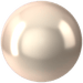 SWAROVSKI 5810 MM 8,0 CRYSTAL CREAMROSE PEARL
