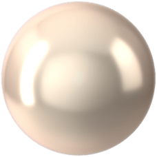 SWAROVSKI 5810 MM 10,0 CRYSTAL CREAMROSE PEARL