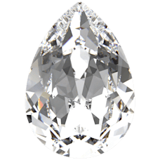 SWAROVSKI 4320 MM 10,0X 7,0 CRYSTAL F