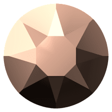 SWAROVSKI 2078 SS 20 CRYSTAL ROSE GOLD A HF