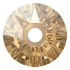 SWAROVSKI 3188 MM 4,0 CRYSTAL GOL.SHADOW F