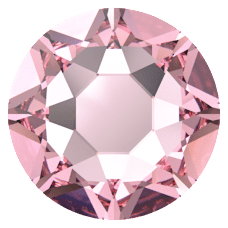 SWAROVSKI 2078 SS 12 LIGHT ROSE A HF