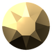 SWAROVSKI 2078 SS 34 CRYSTAL AURUM A HF