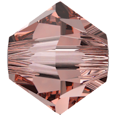 SWAROVSKI 5328 MM 4,0 BLUSH ROSE