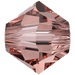 SWAROVSKI 5328 MM 4,0 BLUSH ROSE