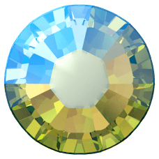 SWAROVSKI 2038 SS 10 PERIDOT SHIMMER A HF