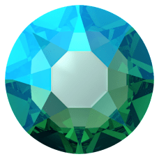 SWAROVSKI 2078 SS 20 BLUE ZIRCON SHIMMER A HF