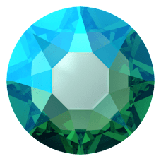SWAROVSKI 2078 SS 34 BLUE ZIRCON SHIMMER A HF