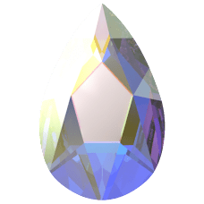 SWAROVSKI 2303 MM 14,0X 9,0 CRYSTAL AB M HF