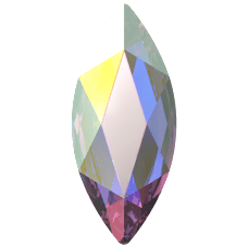 SWAROVSKI 2201 MM 8,0X 3,5 CRYSTAL AB M HF