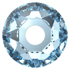 SWAROVSKI 3188 MM 3,0 AQUAMARINE F