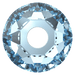 SWAROVSKI 3188 MM 3,0 AQUAMARINE F