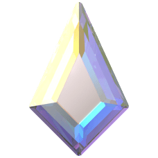 SWAROVSKI 2771 MM 6,4X 4,2 CRYSTAL AB M HF