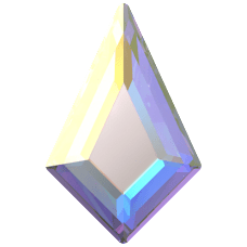 SWAROVSKI 2771 MM 12,9X 8,3 CRYSTAL AB M HF