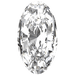 SWAROVSKI 4162 MM 10,0X 5,5 CRYSTAL F