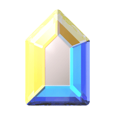 SWAROVSKI 2774 MM 8,3X 5,6 CRYSTAL AB M HF