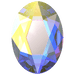SWAROVSKI 2603 MM 14,0X 10,0 CRYSTAL AB M HF