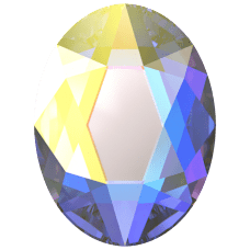 SWAROVSKI 2603 MM 4,0X 3,0 CRYSTAL AB M HF