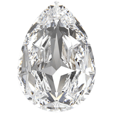 SWAROVSKI 4390 MM 10,0X 7,0 CRYSTAL F