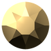 SWAROVSKI 2078 SS 12 CRYSTAL AURUM A HF