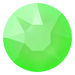 SWAROVSKI 2078 SS 30 CRYSTAL ELCGREEN_S HFT