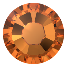 SWAROVSKI 2038 SS 8 DARK ORANGE A HF