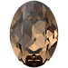 SWAROVSKI 4120 MM 18,0X 13,0 REC. LT SMOKED TOPAZ F