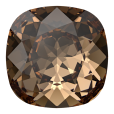 SWAROVSKI 4470 MM 10,0 REC. LT SMOKED TOPAZ F