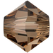 SWAROVSKI 5328 MM 4,0 REC. LT SMOKED TOPAZ