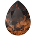 SWAROVSKI 4320 MM 18,0X 13,0 REC. SMOKED TOPAZ F