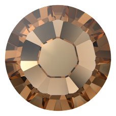 SWAROVSKI 2038 SS 8 REC. LT SMOKED TOPAZ A HF