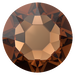 SWAROVSKI 2078 SS 16 REC. SMOKED TOPAZ A HF