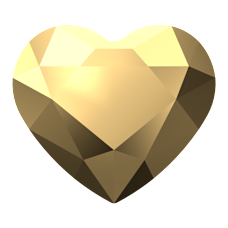 SWAROVSKI 4815 MM 10,0X 8,8 CRYSTAL AURUM F