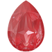 SWAROVSKI 4390 MM 18,0X 13,0 CRYSTAL POPPYRED_I