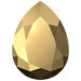 SWAROVSKI 4320 MM 8,0X 6,0 CRYSTAL AURUM F