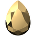 SWAROVSKI 4320 MM 14,0X 10,0 CRYSTAL AURUM F