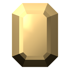 SWAROVSKI 4610 MM 18,0X 13,0 CRYSTAL AURUM F