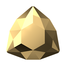 SWAROVSKI 4706 MM 12,0 CRYSTAL AURUM F